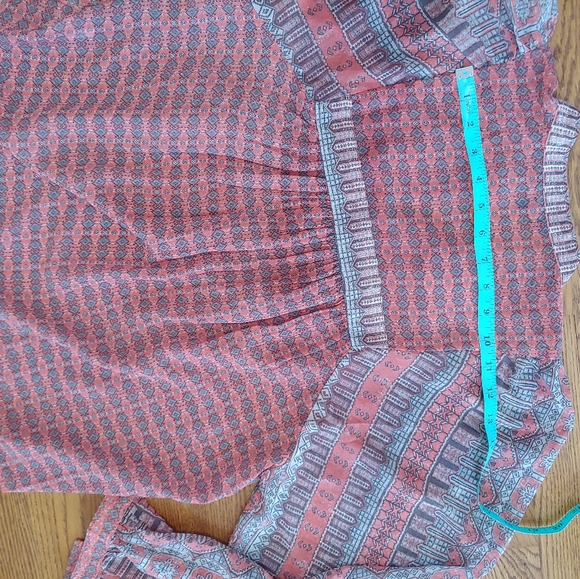 NWOT Lucky Brand Peasant Top - Picture 7 of 7